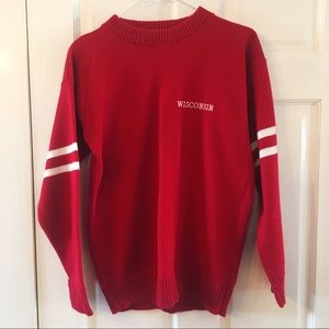 VINTAGE Wisconsin Sweater